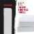 12  x 24  Gallery Depth 1-1/2  Profile Stretched Canvas 3-Pack - Gesso Triple Primed Cotton Perspective: back