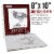 8  x 10  Side Spiral Bound Sketch Paper Drawing Pad, 100 Sheets, 60lb - 2 Pads Perspective: back
