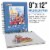 9  x 12  Spiral-Bound Mixed Media Paper Pad Sketchbook, 60 Sheets, 98 lb (160 gsm) - 2 Pack Perspective: back