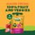 GoGo squeeZ® fruit & veggieZ Apple Carrot Mixed Berry Applesauce and Fruit Puree Pouches Perspective: back