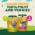 GoGo squeeZ Fruit & veggieZ Applesauce & Puree Variety Pack Boulder Berry, Zippin Pear Snack Pouches Perspective: back