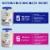 GoGo SqueeZ yogurtZ Blueberry and Berry Portable Fruit and Yogurt Snack Pouches Perspective: back
