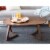 Moe's Home Collection Godenza 42  Modern Wood Coffee Table in Brown Perspective: back