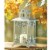 C. Alan 39891 Silver Scrollwork Candlelantrn Perspective: back
