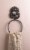 Black Bear Paw Towel Ring Perspective: back