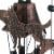 Summerfield Terrace 10018631 26 in. Bronze Dogs Wind Chimes Perspective: back