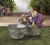 Summerfield Terrace 10018834 Metal Galvanized Planters Perspective: back