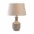 Zingz & Thingz Nikki Chu Margate Porcelain Table Lamp in Brown Perspective: back