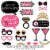 Big Dot of Happiness Girls Night Out - Bachelorette Party Photo Booth Props Kit - 20 Count Perspective: back