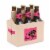 Big Dot of Happiness Girls Night Out - Bachelorette Party - 6 Beer Bottle Labels & 1 Carrier Perspective: back