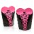 Big Dot of Happiness Girls Night Out Bachelorette Lingerie Heart Shaped Favor Boxes 12 Ct Perspective: back