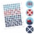 Big Dot of Happiness Railroad Party Crossing Train Round Candy Sticker Favors 1 sheet of 108 Perspective: back