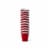 20 Pack Shot Glasses - 1.5 oz Acrylic Party Cup - Red Plastic Shot Glass Perspective: back
