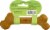 Pet Qwerks Toys Dinosaur BarkBone® Wood & Peanut Butter Flavor Stick Perspective: back