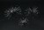 Aged Silver Finish Mid-Century Modern Atomic Star Burst Wall Décor Sculptures Set of 3 Perspective: back