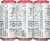 Coronado Brewing Company Nado Premium Lager Beer Cans Perspective: back