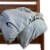 BedVoyage Melange viscose from Bamboo Cotton Duvet Cover, King - Silver Perspective: back