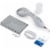 Salav HS-100 SILVER Silver Duo Press Hand Held Steamer Perspective: back