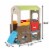 Simplay3 Young Explorers Indoor Outdoor Discover Playhouse Perspective: back