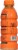 Prime Orange Sports Drink Bottle Perspective: back