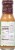 La Tourangelle® Organic Balsamic Vinaigrette Salad Dressing Perspective: back