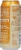 Clean Cause® Non-Carbonated Organic Yerba Mate Lemonade & Tea Single Can Perspective: back