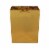 Gold Foil Gift bags with Handles, Designer Solid Gold Paper Gift Wrap Bag Perspective: back