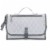 Baby Portable Changing Pad, Diaper Bag, Travel Mat Station, Large, Grey Pattern Perspective: back