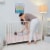 Comfy Cubs Fitted Crib Sheet – 100% Cotton Baby Crib Mattress (Pink, Pack of 2) Perspective: back
