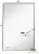 Hamilton Hills 24x36  Silver Vanity Mirror | Brushed Metal Frame | Rectangular or Square Perspective: back