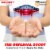 Scoot Combo Hand Operated Drone for Kids or Adults - Red/Blue Perspective: back