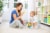 Jool Baby Real Feel Potty - Flushing & Cheering Sounds, Disposable Liners, & Removable Seat Perspective: back