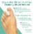 ZenToes Gel Toe Separators - Overlapping Toes, Bunion Corrector and Spacer - 4 Pack (Clear) Perspective: back