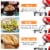 Geek Chef GSM45R Stainless Steel 4.8 Quart Bowl 12 Speed Baking Stand Mixer, Red Perspective: back