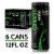 Green® Cola Zero Sugar Soda Cans Perspective: back