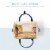 Sunveno Canvas Diaper bag Backpack, Travel Backpack, Vegan Leather Parents Nappy Bag Large Ca Perspective: back