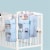 Crib Nursing Organizer Perspective: back