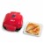 Dash® Pocket Sandwich Maker in Red Perspective: back