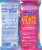 Hi-Chew™ Mango & Strawberry Reduced Sugar Gummy Candy Perspective: back
