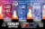 2 Towns Ciderhouse® Cosmic Crisp® Cosmic Exploration Imperial Cider Variety Pack Perspective: back