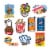 BravoNavo Junk Food Doody 10 Pack Parody Stickers Series 2 Perspective: back