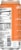 ZOA® Zero Sugar Wild Orange Energy Drink Can Perspective: back