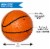 Botabee 5  Mini Basketball Balls 3 Pack | PVC, Small Basketball for Indoor/Outdoor Play Perspective: back