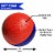 Botabee Mini Foam Basketball Set, 2 Pack | Blue/Red for Hoops & Sets Perspective: back