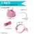 Botabee 3-in-1 Green Weighted Straw Sippy Cup Kit for Comotomo Baby Bottles (2 Pack) Perspective: back