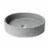 ALFI brand ABCO17R 17  Round Solid Concrete Above Mount Bathroom Sink Perspective: back