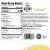 Genius® Gourmet Iced Lemon Cake Protein Bar Perspective: back