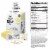 Genius Gourmet® Iced Lemon Cake Protein Bar Perspective: back