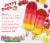 JonnyPops® Organic Summer Sunrise Water Popsicle Perspective: back
