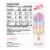 Jonny Pops® Unicorn Fresh Cream Minis Perspective: back